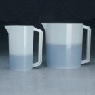 带手柄的刻度烧杯，高密度聚乙烯; HDPE 615-403-10000