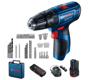 博世（BOSCH）12V锂电冲击钻工具箱套装