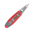 德力西电气（DELIXI ELECTRIC）带照明数显测电笔多功能感应电工测电笔试电笔验电笔螺丝刀 12-250V